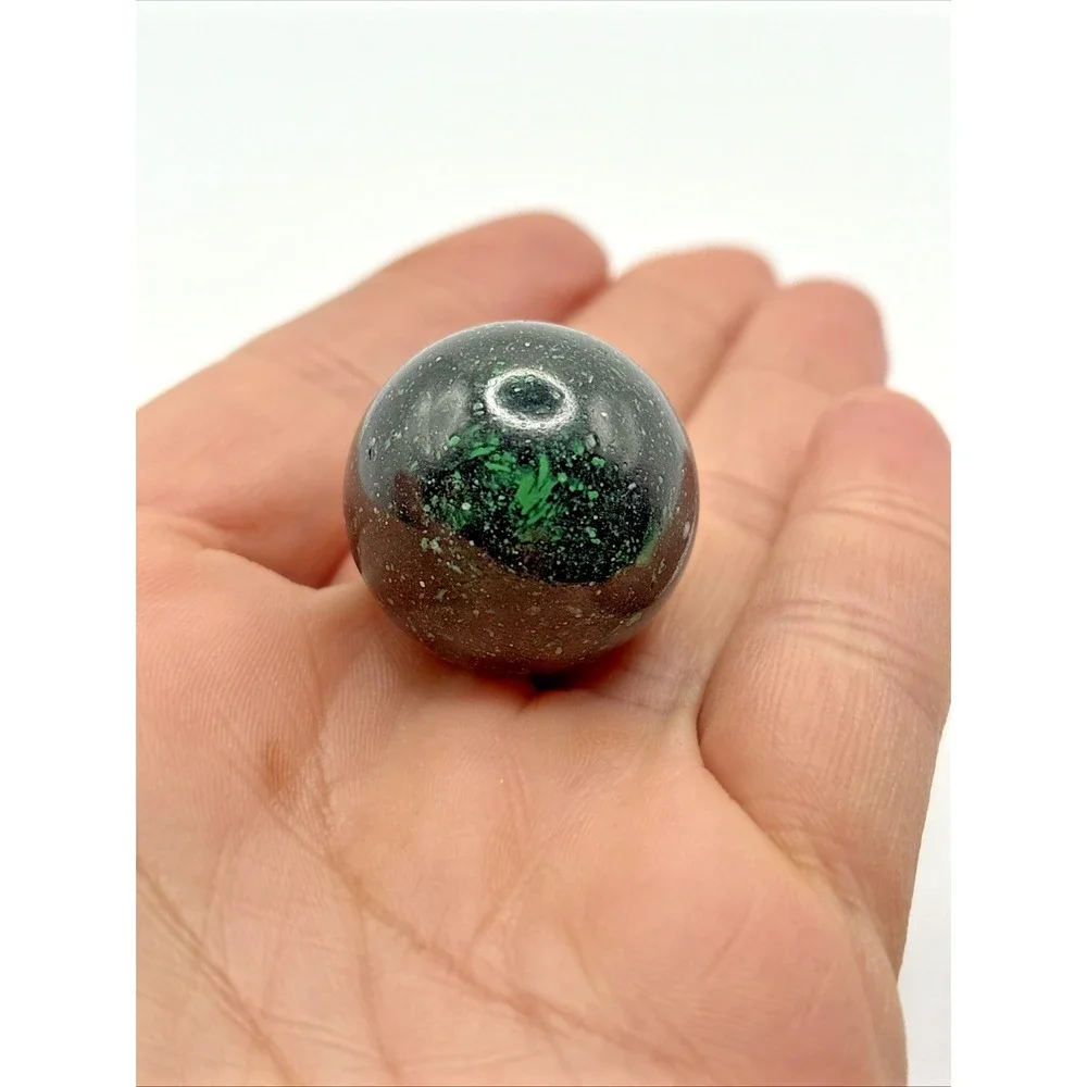 4 Vintage Swirl Shooter‎ Marbles Bumblebee Red Blue 1